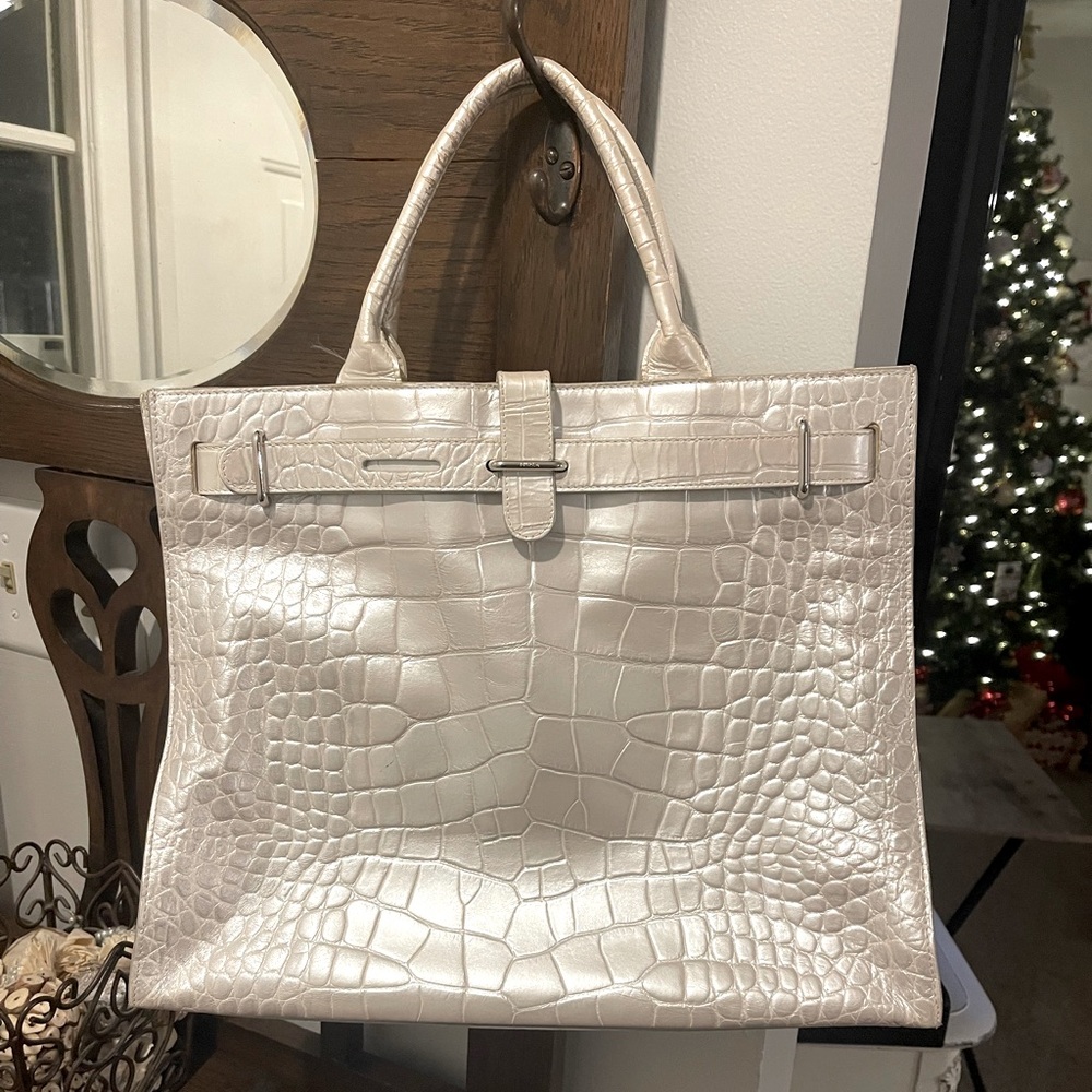 Furla silver bag
